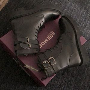 BOEMOS (EU40) Leather Hand crafted made in Italy boots